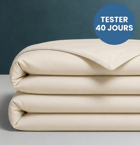 Couette rafraîchissante pour les chaudes nuits d'été