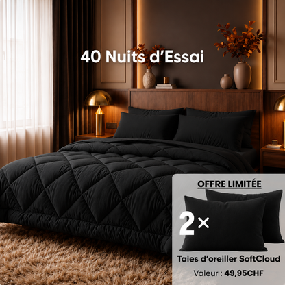 Couette EasySleep® 2-en-1, élimine le besoin de draps